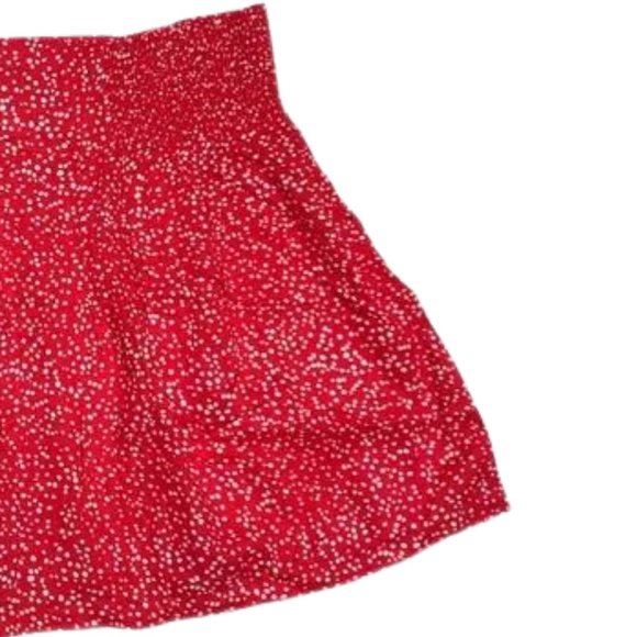 GAP Red with White Spotted Flowy Skirt - Picture 6 of 10